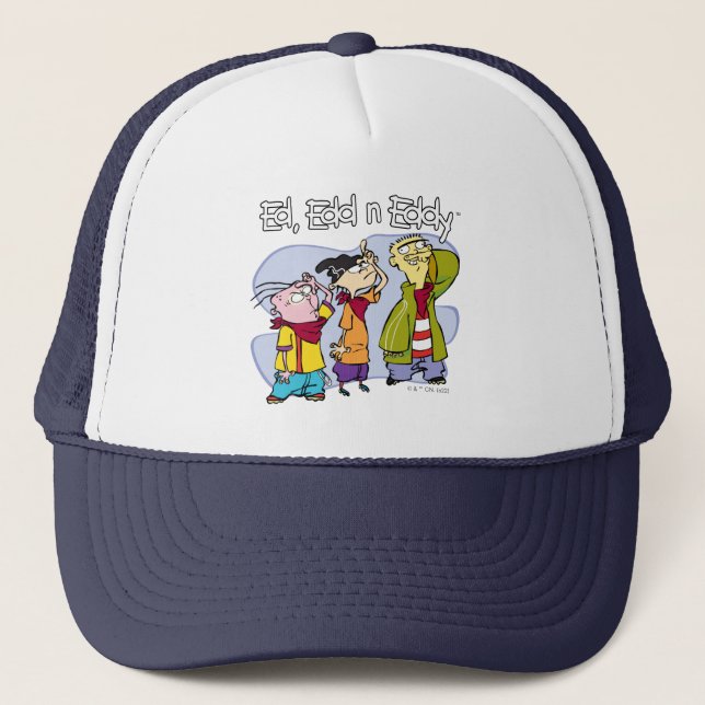 Gorra De Camionero Rótulos Ed, Edd, n Eddy Hand (Anverso)