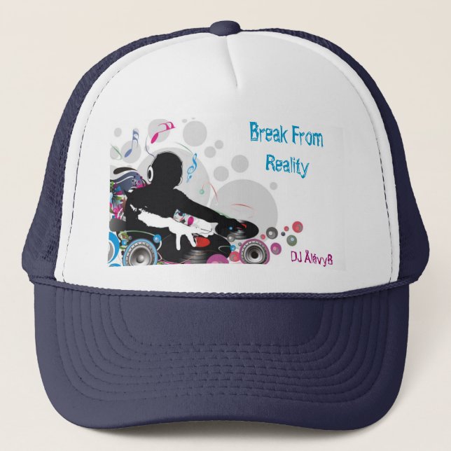 Gorra De Camionero Rotura de la realidad (Anverso)