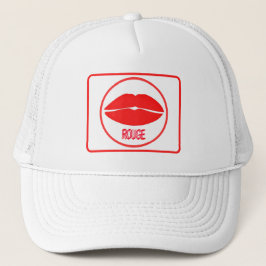 Gorra De Camionero Rouge Design Ladies Truckers Cap