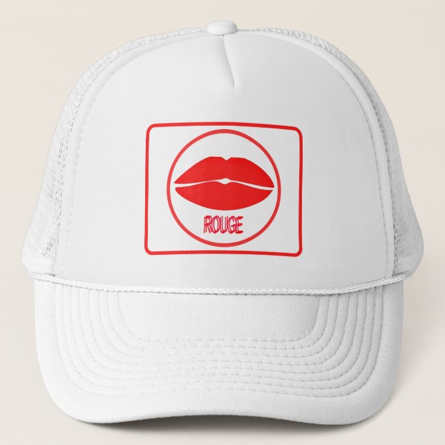 Gorra De Camionero Rouge Design Ladies Truckers Cap (Anverso)