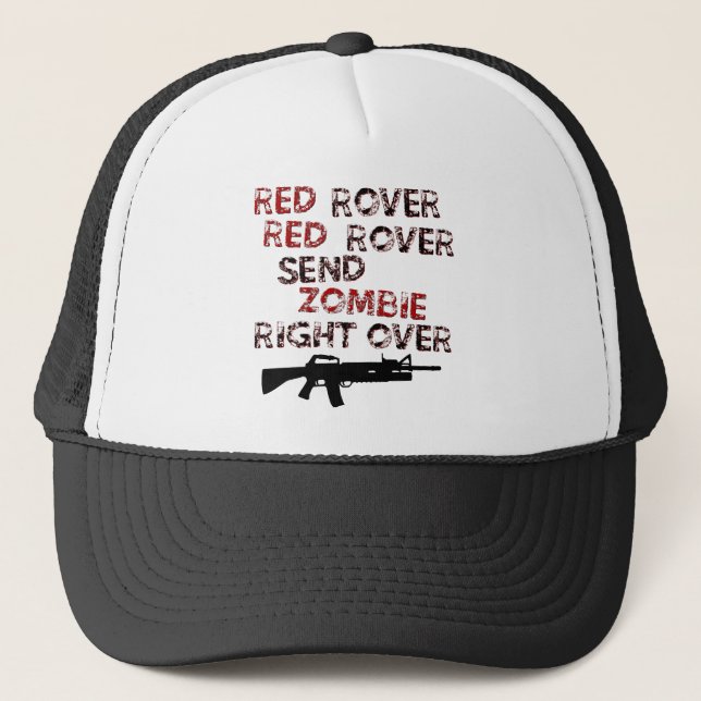 Gorra De Camionero Rover rojo (Anverso)