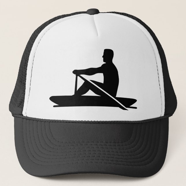 Gorra De Camionero Rower del Rowing (Anverso)