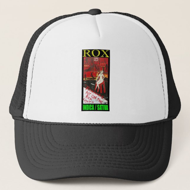 GORRA DE CAMIONERO ROX INDICA SATIVA (Anverso)