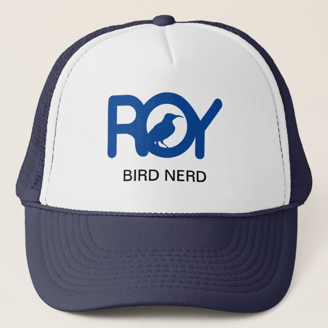 Gorra De Camionero Roy Bird Nerd (Anverso)