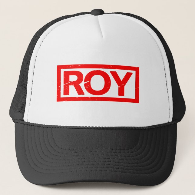 Gorra De Camionero Roy Stamp (Anverso)