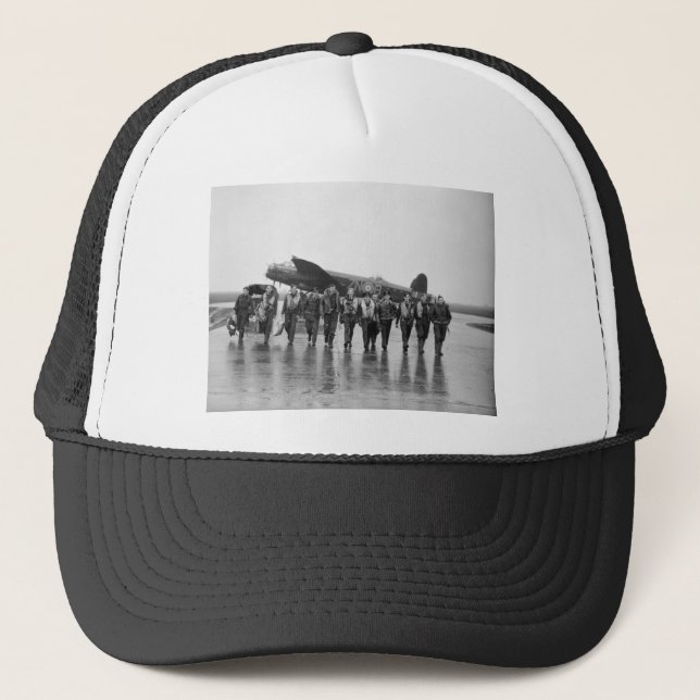 Gorra De Camionero Royal Air Force del bombardero de Lancaster de la (Anverso)