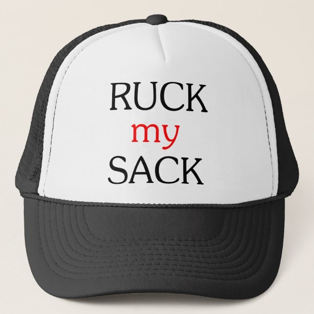 Gorra De Camionero Ruck mi saco (Anverso)