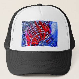 Gorra De Camionero Rueda de paleta del barco de vapor