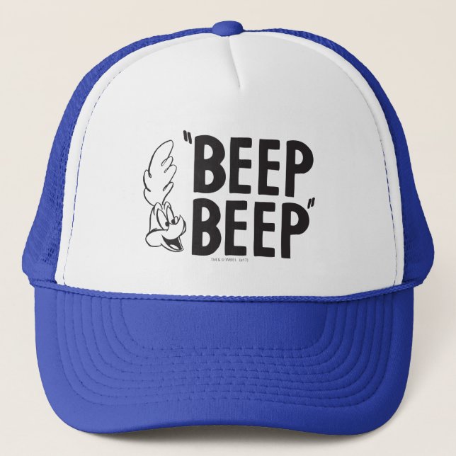 Gorra De Camionero RUEDA DE RUTA clásica™ BEEP BEEP™ (Anverso)