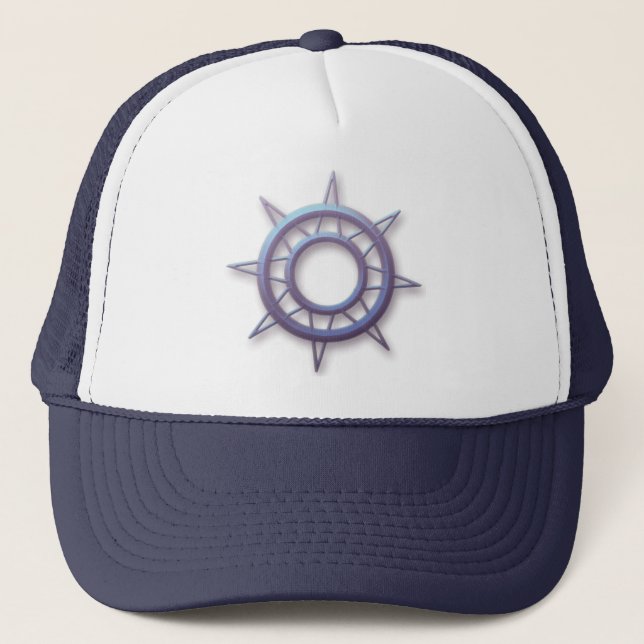 Gorra De Camionero Rueda del compás de la nave (Anverso)