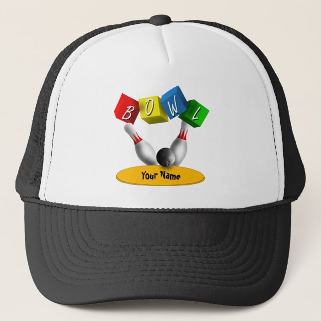 Gorra De Camionero Ruedan los bolos de Rama (Anverso)