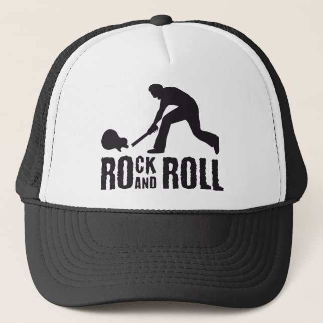 Gorra De Camionero ruedas rock and (Anverso)