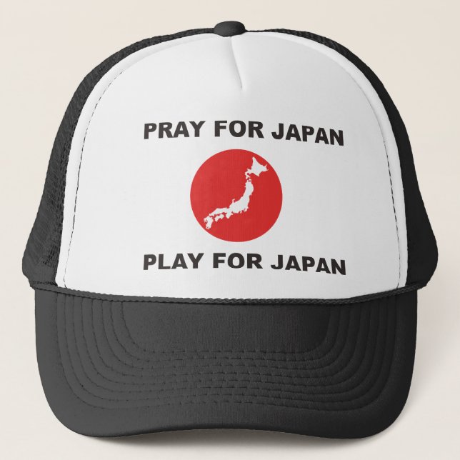 GORRA DE CAMIONERO RUEGUE PARA JAPÓN, JUEGO PARA JAPÓN (Anverso)