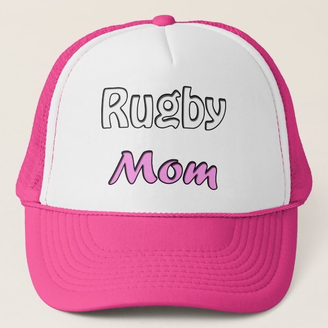 Gorra De Camionero Rugby Mom (Anverso)