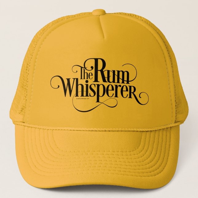 Gorra De Camionero Rum Whisperer (Anverso)