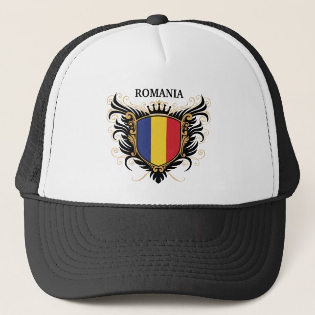 Gorra De Camionero Rumania [personalice] (Anverso)