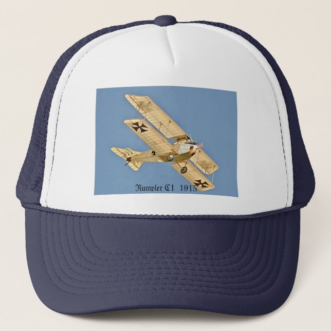 Gorra De Camionero Rumpler C1 1915 (Anverso)