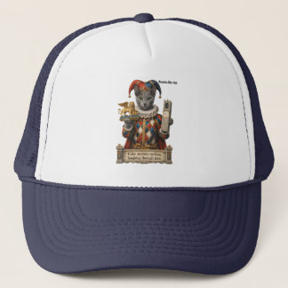 Gorra De Camionero Russian Blue Arlequin Cat
