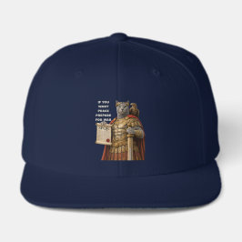 Gorra De Camionero Russian Blue Caesar Cat