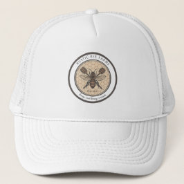 Gorra De Camionero Rustic Honey Bee Beekeeper Apiary Product