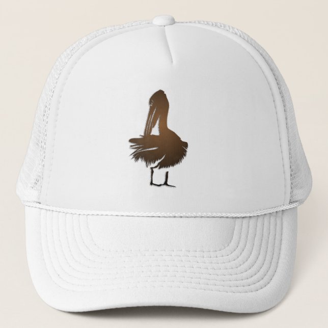 Gorra De Camionero Rústico Pelícano (Anverso)