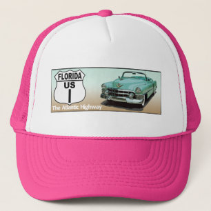 Gorra De Camionero Ruta 1 de Estados Unidos de Florida - La Carretera