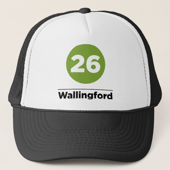 Gorra De Camionero Ruta 26 - Wallingford (Anverso)