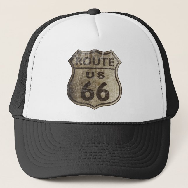 Gorra De Camionero Ruta 66 (Anverso)