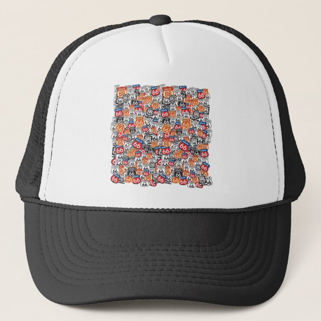 Gorra De Camionero Ruta 66 (Anverso)