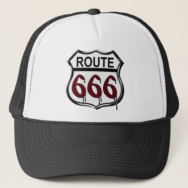 Gorra De Camionero Ruta 666 (Anverso)
