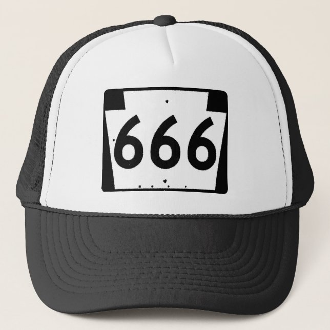 Gorra De Camionero Ruta 666 (Anverso)
