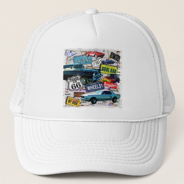 Gorra De Camionero Ruta 66_ClassicCarsOne_18sq (Anverso)