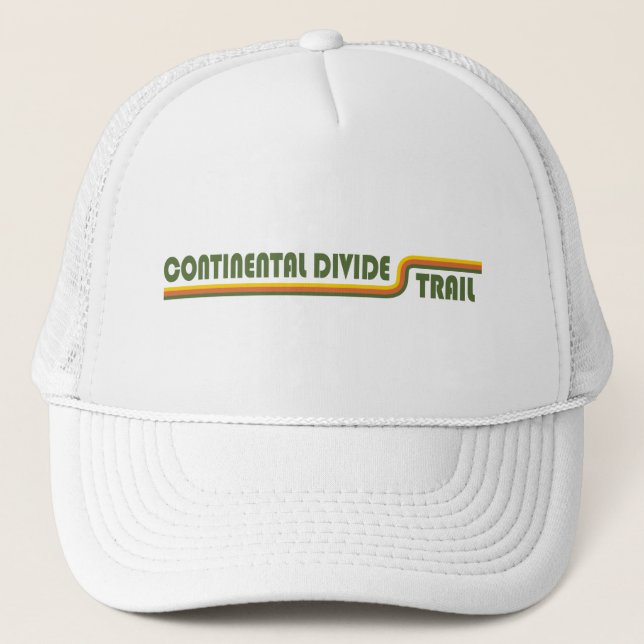 Gorra De Camionero Ruta de la división continental (Anverso)
