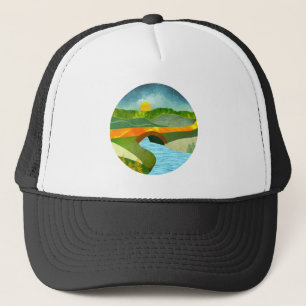 Gorra De Camionero Ruta de Oro