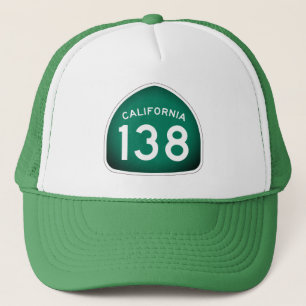 Gorra De Camionero Ruta Estatal de California 138