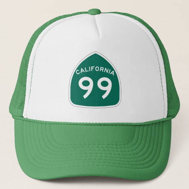 Gorra De Camionero Ruta Estatal de California 99 (Anverso)