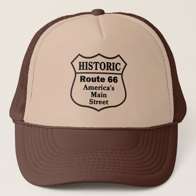 Gorra De Camionero Ruta histórica 66 (Anverso)