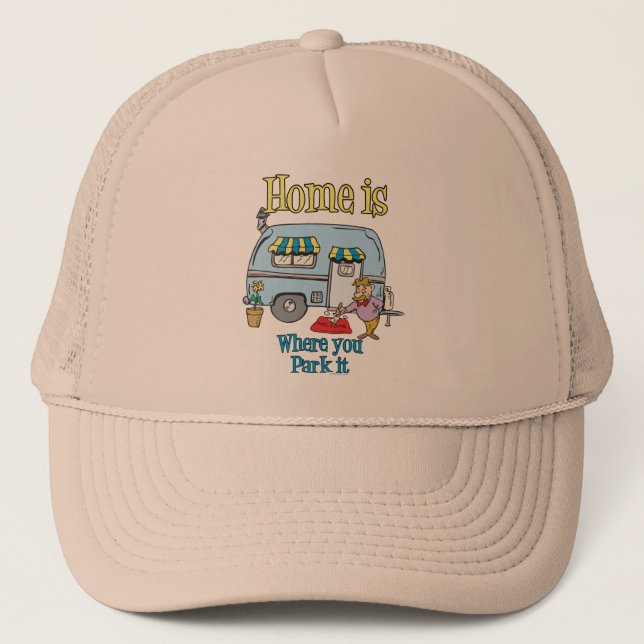 Gorra De Camionero Rv Camping (Anverso)