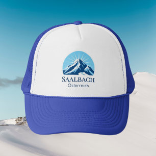 Gorra De Camionero Saalbach Austria Österreich estación de esquí Somb