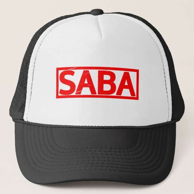 Gorra De Camionero Saba Stamp (Anverso)