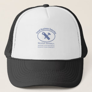 Gorra De Camionero Sábado para pequeñas empresas - azul de hardware