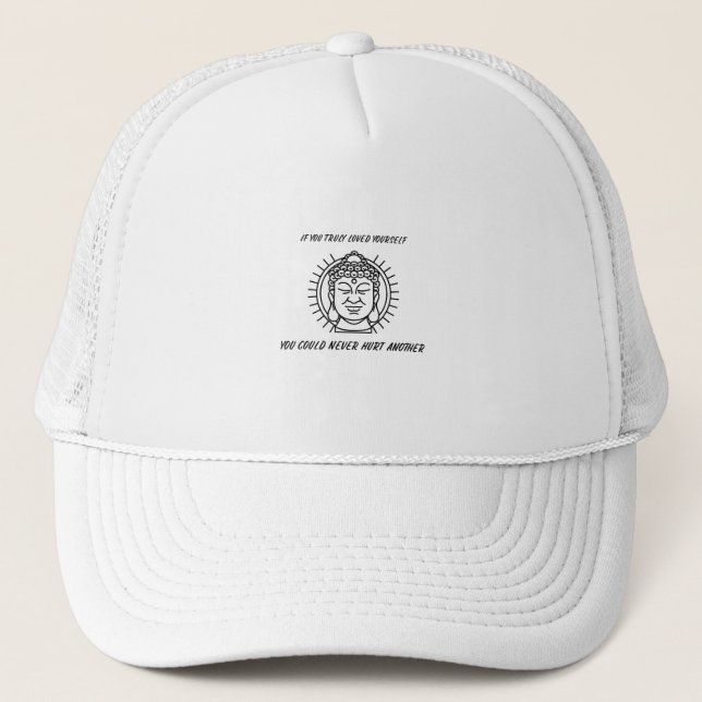 Gorra De Camionero Sabiduría budista - Compasión (Anverso)
