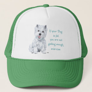 Gorra De Camionero Sabiduría de Westie - ¿Perro Gordo?