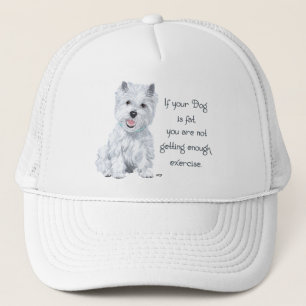 Gorra De Camionero Sabiduría de Westie - ¿Perro Gordo?