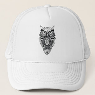 Gorra De Camionero Sabiduría Del Rey Lechuza