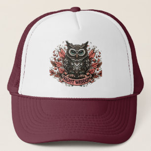 Gorra De Camionero Sabiduría nocturna