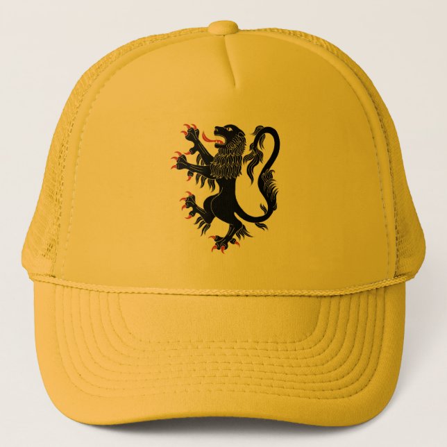 Gorra De Camionero Sable de rampante de león (Anverso)