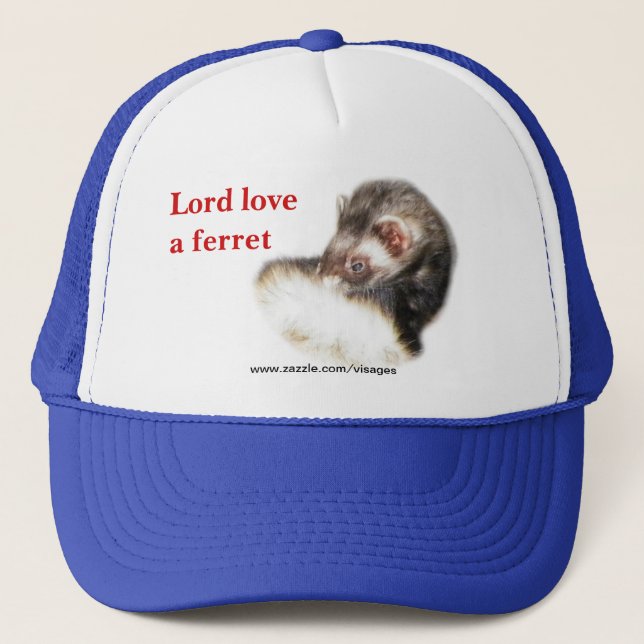 Gorra De Camionero Sable Ferret Picture (Anverso)