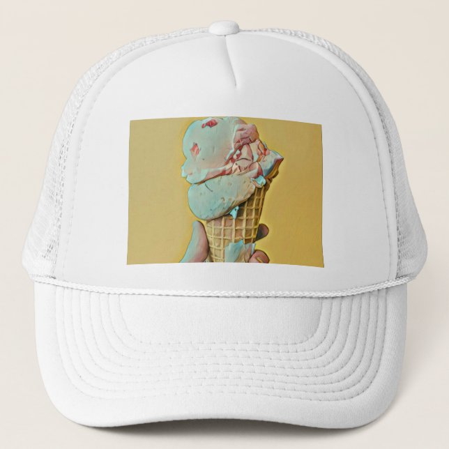 Gorra De Camionero Sabor de helado (Anverso)