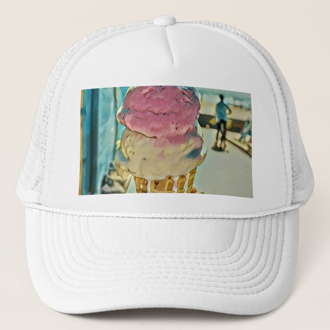 Gorra De Camionero Sabor de helado (Anverso)